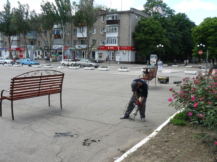 встановили нові лавочки. Зображення 1