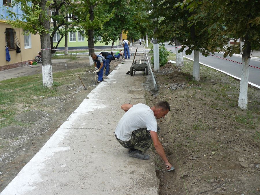 нові тротуари з’являться і на медичній. Зображення 1